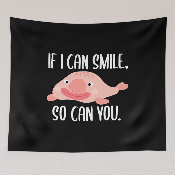 Item preview, The Blob Fish Smile, If I Can Smile So Can You,, Cleft Lip Appreciation Quote designed and sold by Merchking1.