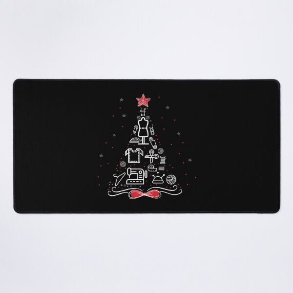 Item preview, Merry Christmas Tree Sewing Crochet Tools, Fabricaholic Winter Holidays designed and sold by Merchking1.
