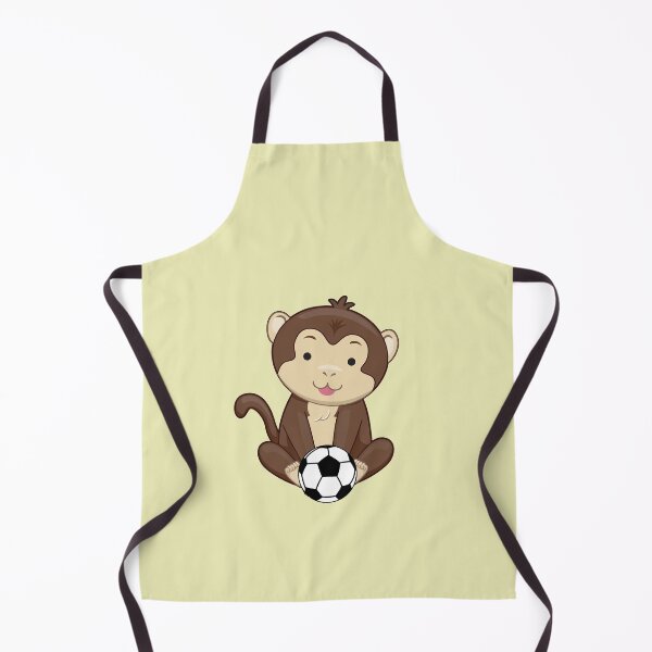 Item preview, Cute Baby Monkey Sitting With Soccer Ball designed and sold by ijdesigns.