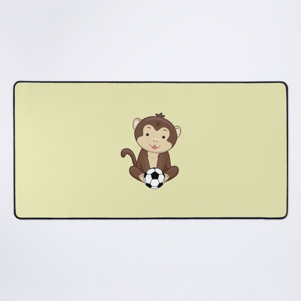 Item preview, Cute Baby Monkey Sitting With Soccer Ball designed and sold by ijdesigns.