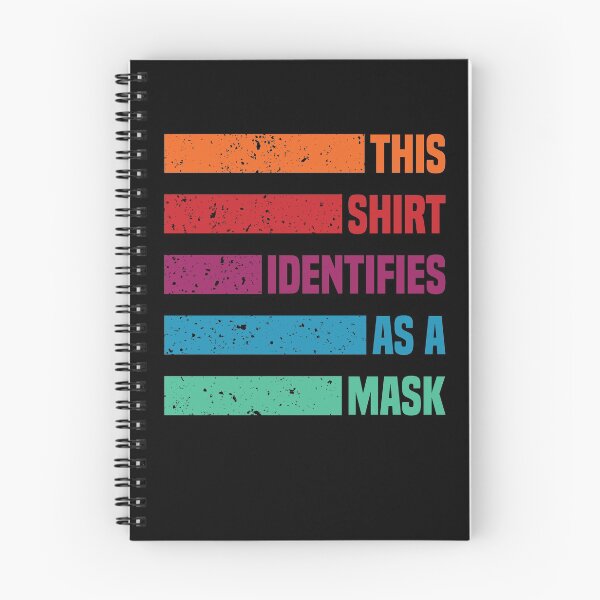 Item preview, Anti-Mask Identifies as a Mask Funny Unique Vintage and Colored design designed and sold by Usoubmaster.