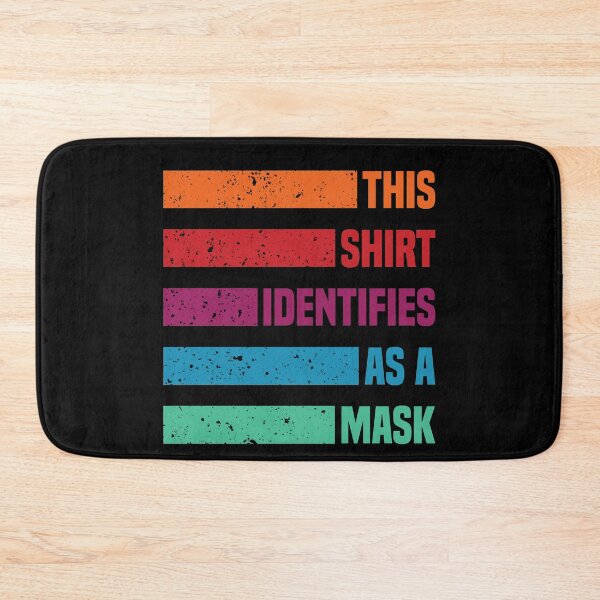 Item preview, Anti-Mask Identifies as a Mask Funny Unique Vintage and Colored design designed and sold by Usoubmaster.