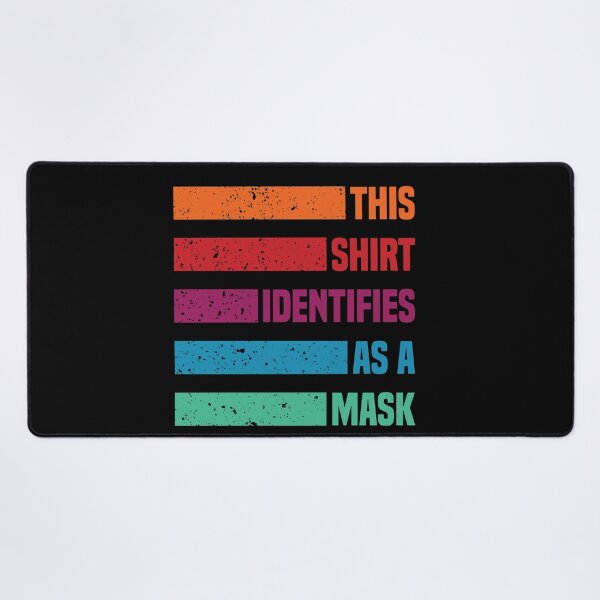 Item preview, Anti-Mask Identifies as a Mask Funny Unique Vintage and Colored design designed and sold by Usoubmaster.