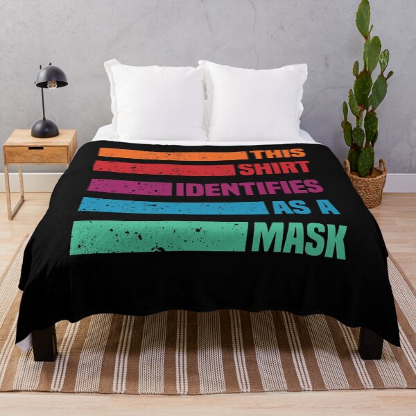Item preview, Anti-Mask Identifies as a Mask Funny Unique Vintage and Colored design designed and sold by Usoubmaster.