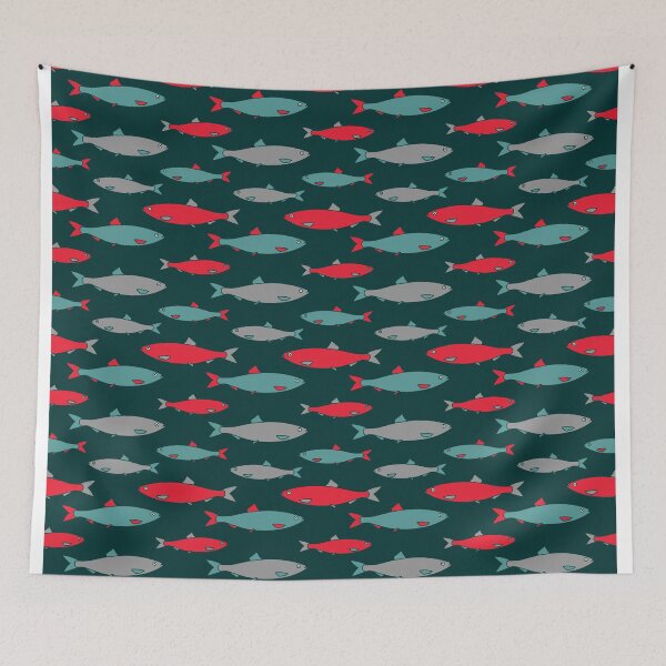 Item preview, Red Herring Pattern designed and sold by babybigfoot.