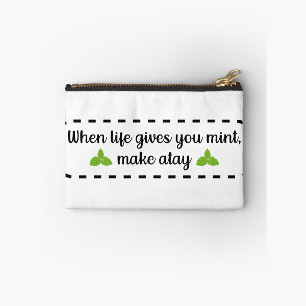 Item preview, When life gives you mint make atay - Moroccan Tea quote designed and sold by Printsby.