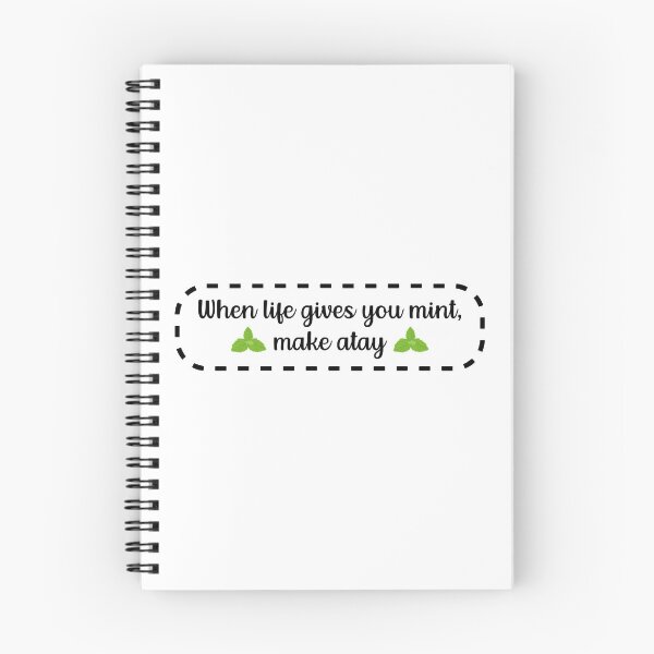 Item preview, When life gives you mint make atay - Moroccan Tea quote designed and sold by Printsby.