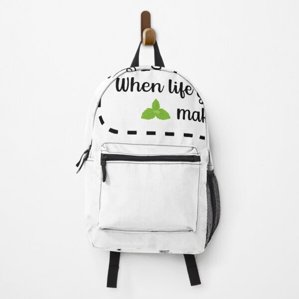 Item preview, When life gives you mint make atay - Moroccan Tea quote designed and sold by Printsby.