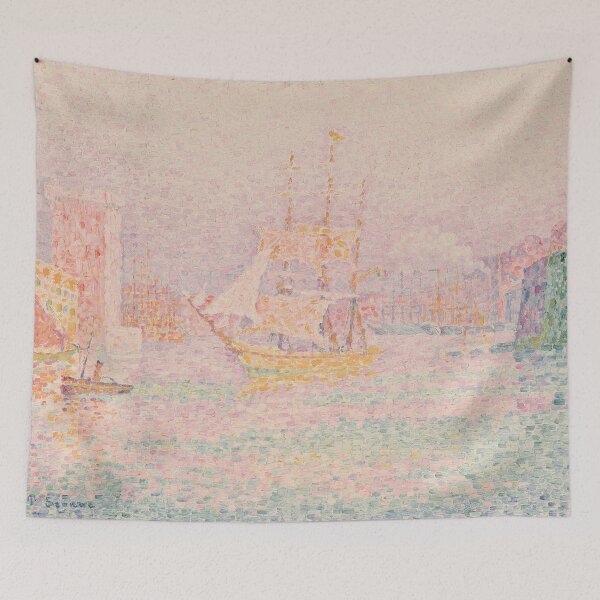 Item preview, Paul Signac "The Port of Marseille" designed and sold by sunny-007.