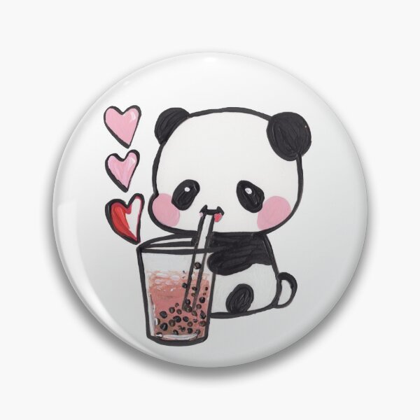 Item preview, Panda Bubble Tea designed and sold by RheaRealm.