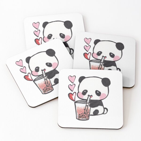 Item preview, Panda Bubble Tea designed and sold by RheaRealm.