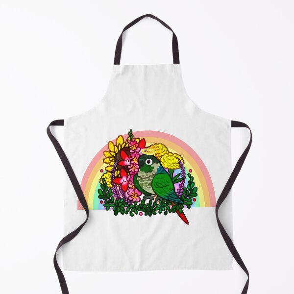 Item preview, Green Cheek Conure Rainbow Bridge Reggie <3 designed and sold by Maureen Dwelley.