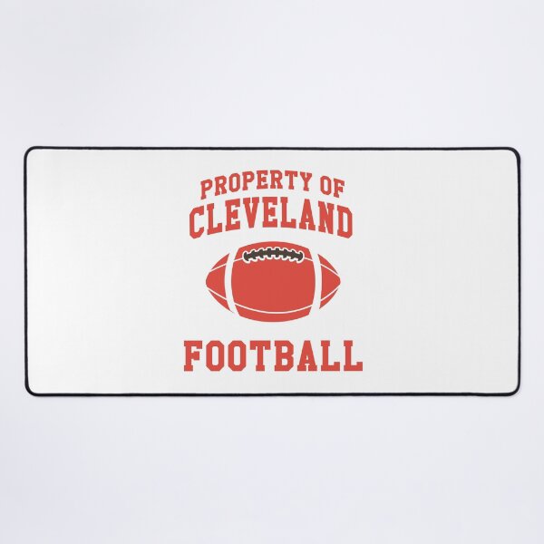 Property of Cleveland Football Team Desk Mat