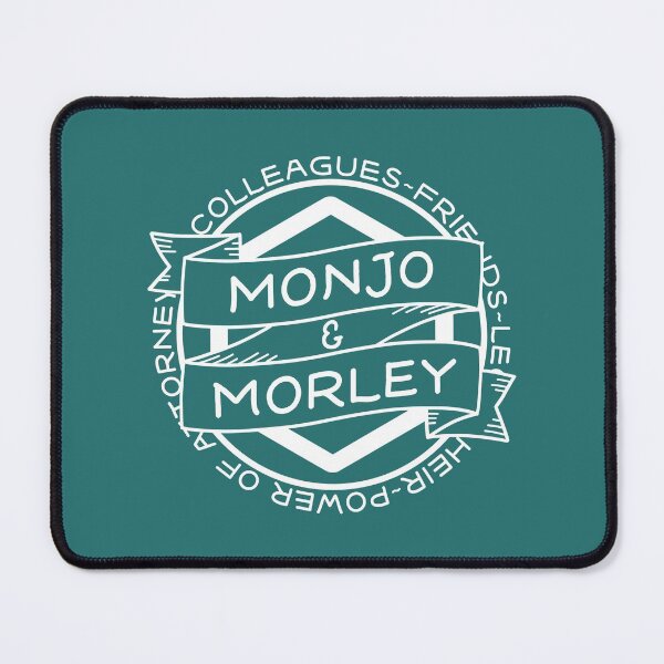 Item preview, Monjo & Morley White Linework designed and sold by MorlMerch.