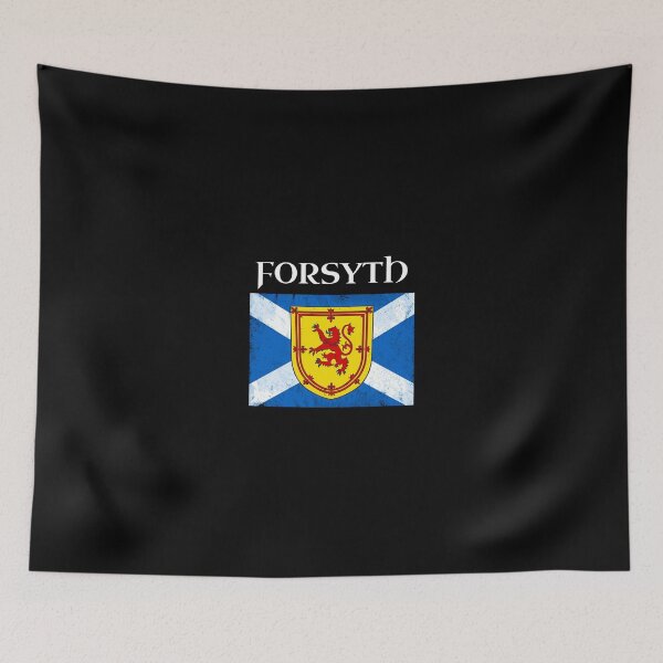 Item preview, Forsyth Scottish Clan Name Hoodie Scotland Flag designed and sold by ferverena4.