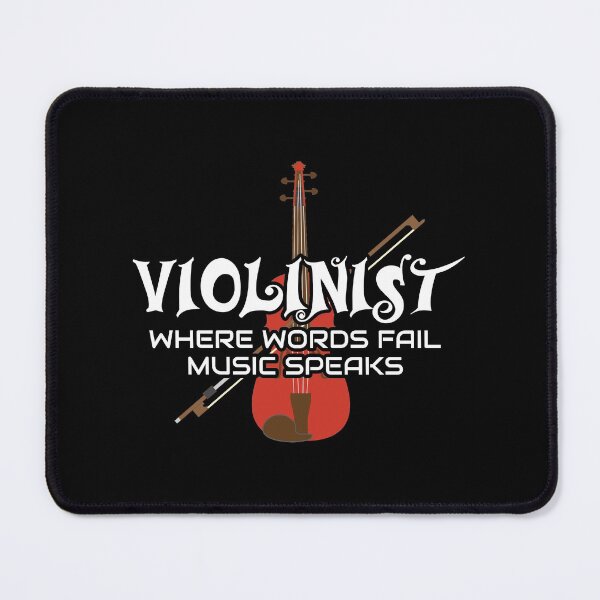 Item preview, Violinist Violin Player, Where Words Fail Music Speaks Musician , Music Lessons Playing In A Symphony designed and sold by Merchking1.