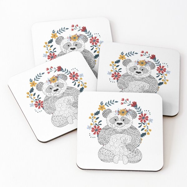 Item preview, Autumn Panda Princess designed and sold by Hartshire Artisans.