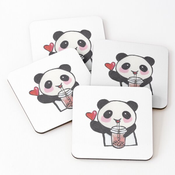 Item preview, Panda Bubble Tea designed and sold by RheaRealm.