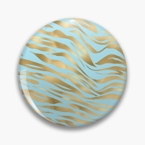 Item preview, Blue Golden Zebra designed and sold by JABG-01.
