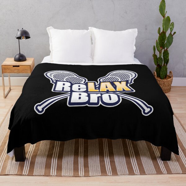 Item preview, ReLAX Bro Lacrosse Player Lax Sticks athletic lacrosse lover designed and sold by Merchking1.