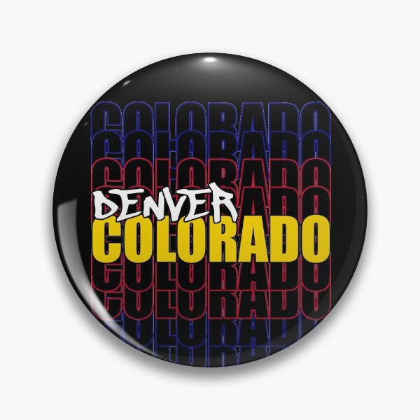 Item preview, Denver Colorado State Flag Typography designed and sold by that5280lady.