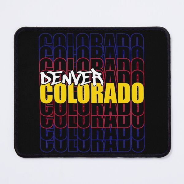 Item preview, Denver Colorado State Flag Typography designed and sold by that5280lady.