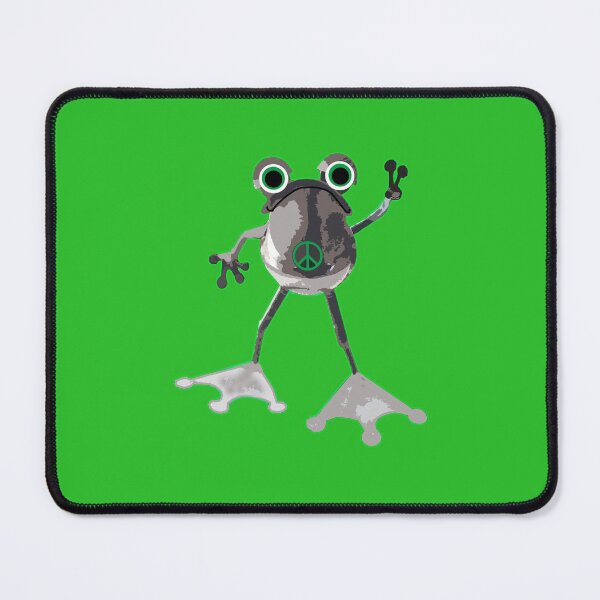 Item preview, Peace Frog with Peace Sign designed and sold by janraydesigns.