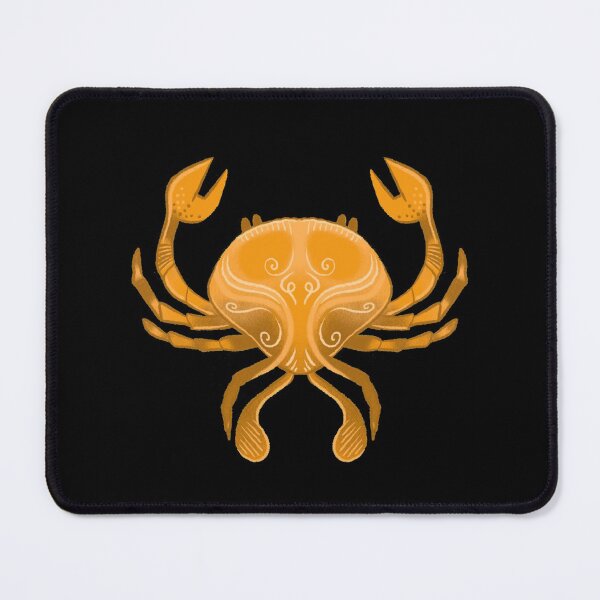 Item preview, Hand drawn ornamental Orange crab designed and sold by jazzydevil.