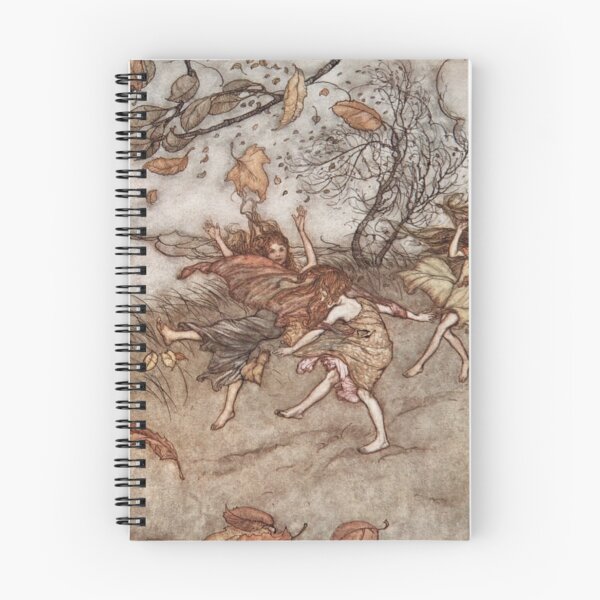 Item preview, PeterPan Vintage Book Illustration by Arthur Rackham  designed and sold by Bellathewilde.