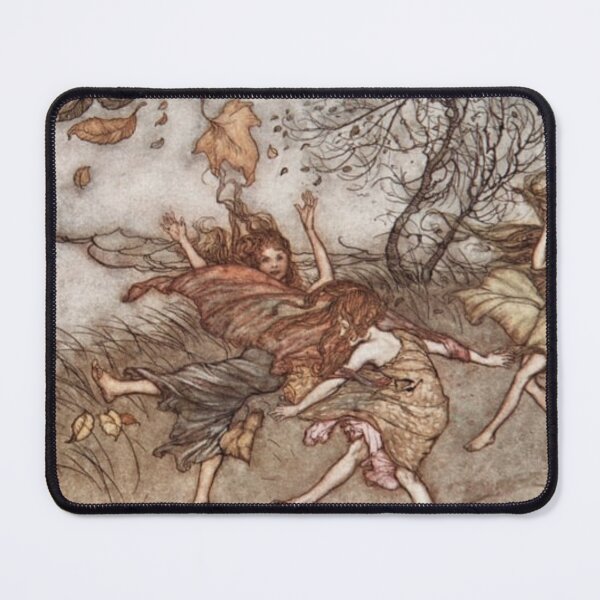 Item preview, PeterPan Vintage Book Illustration by Arthur Rackham  designed and sold by Bellathewilde.