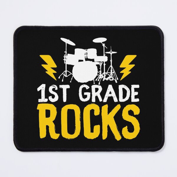 Item preview, 1st First Grade Rocks Grade School Student Teacher designed and sold by Merchking1.