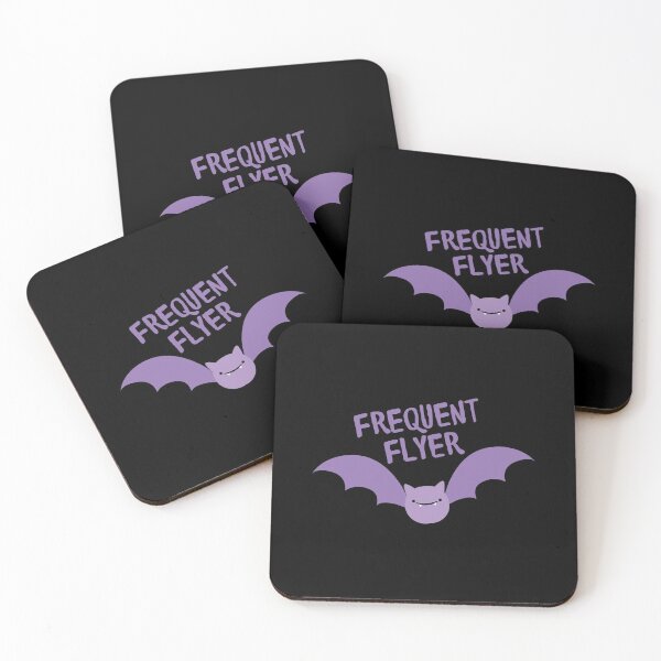 Item preview, FREQUENT FLYER (purple bat) designed and sold by jazzydevil.