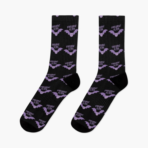 Item preview, FREQUENT FLYER (purple bat) designed and sold by jazzydevil.