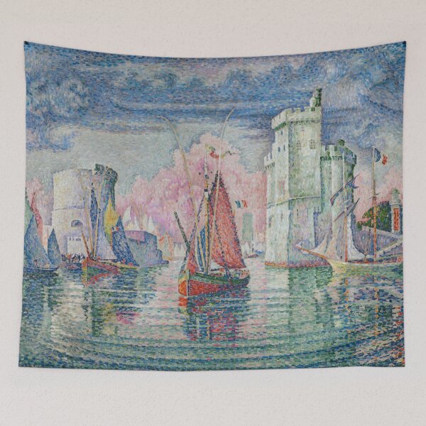 Item preview, Paul Signac "Entrée du port de la Rochelle" designed and sold by sunny-007.