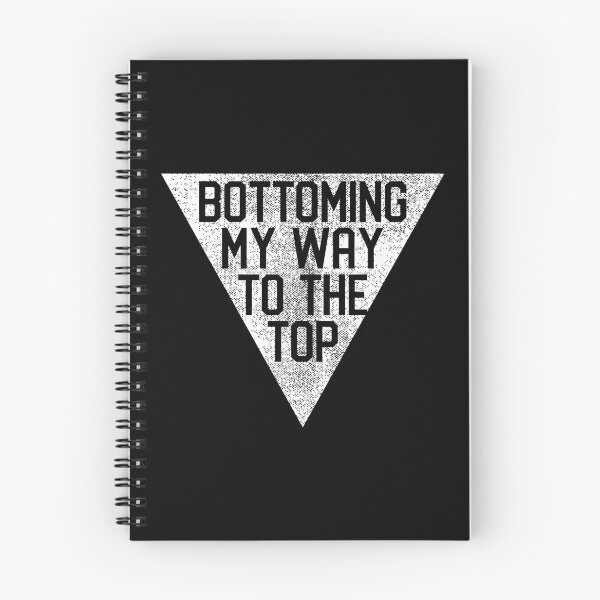 Item preview, Funny Bottoming My Way To The Top Gay Pride designed and sold by ubacheri48.