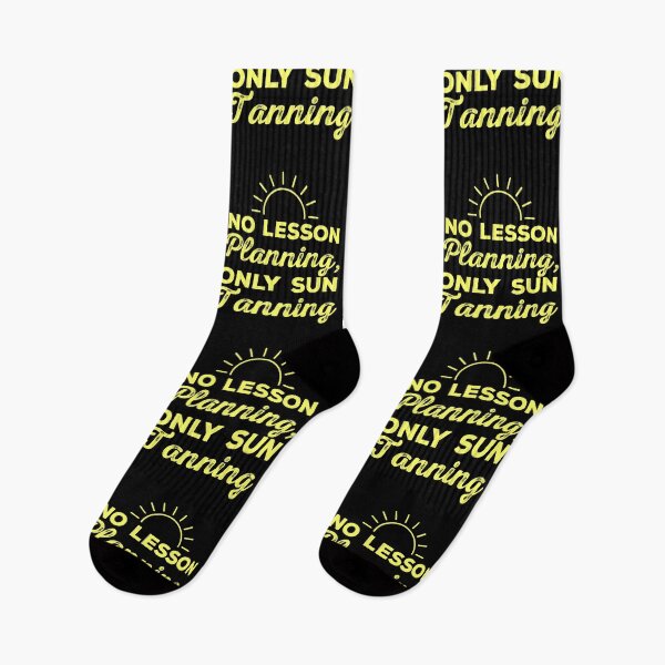 Item preview, No Lesson Planning, Only Sun Tanning professors teacher appreciation gift designed and sold by Merchking1.