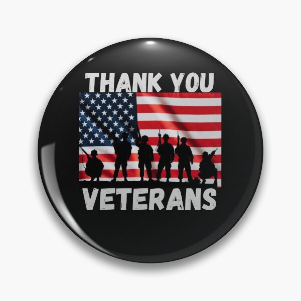 Item preview, Veterans Day -  Thank You Veterans - American Flag designed and sold by RedSparkle.