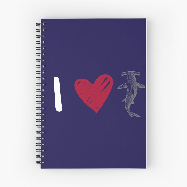 Item preview, I Heart Sharks - Navy Blue designed and sold by sharkychele.