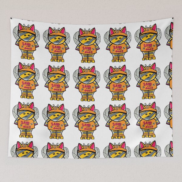 Item preview, Save the Bees Roller Cat designed and sold by brandydevoid.