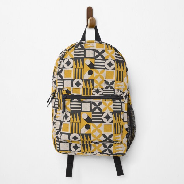 Item preview, Geometric art in yellow and black designed and sold by romanideco.