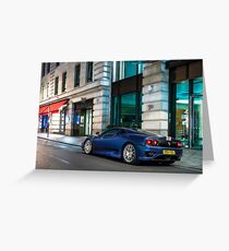 Ferrari 360 Challenge Stradale Greeting Card