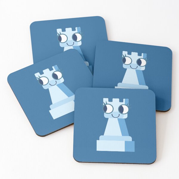 Item preview, Blue chess queen smiling designed and sold by jazzydevil.