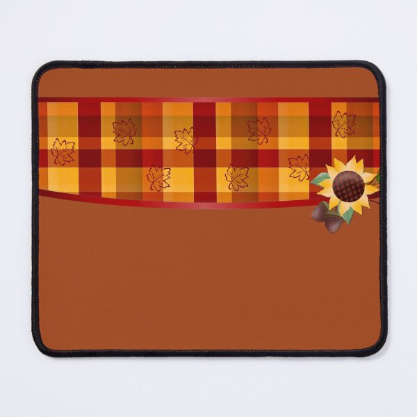 Item preview, Cute Autumn Plaid with Sunflower designed and sold by springdaleshops.