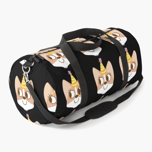 Item preview, Corgi dog face in a party hat designed and sold by jazzydevil.