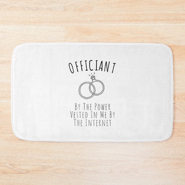 Item preview, Funny Wedding Officiant Shirt| By The Power Vested In Me By The Internet designed and sold by Nada18.