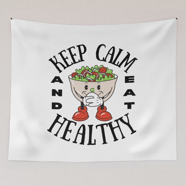 Item preview, Keep Calm And Eat Healthy designed and sold by thecooltable.
