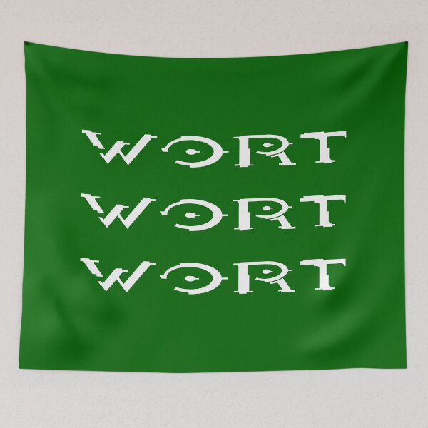 Artikelvorschau, Wort Wort Wort (für dunkelgrünen/schwarzen Hintergrund) entworfen und verkauft von Anonymouse Apparel.