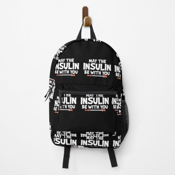Item preview, Diabetes Awareness, May The Insulin Be With You, Funny Diabetic designed and sold by Merchking1.