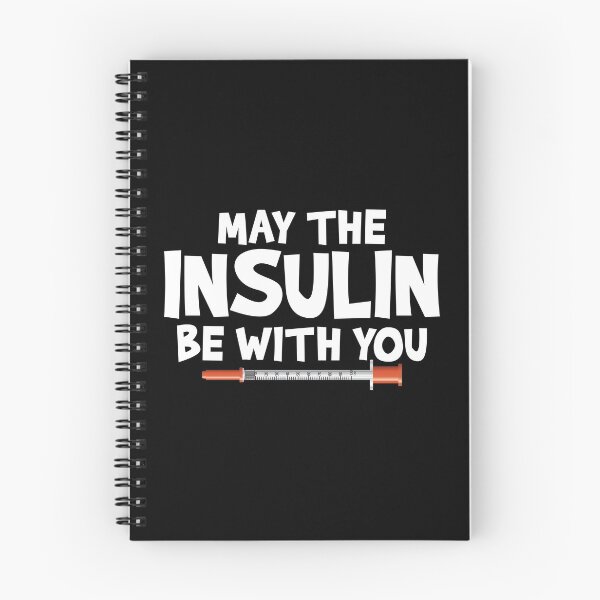 Item preview, Diabetes Awareness, May The Insulin Be With You, Funny Diabetic designed and sold by Merchking1.