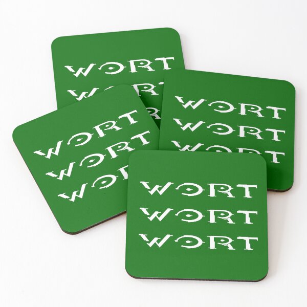 Artikelvorschau, Wort Wort Wort (für dunkelgrünen/schwarzen Hintergrund) entworfen und verkauft von Anonymouse Apparel.